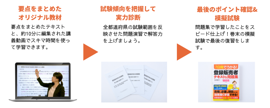 登録販売者資格取得講座｜通信教育講座で資格なら「たのまな